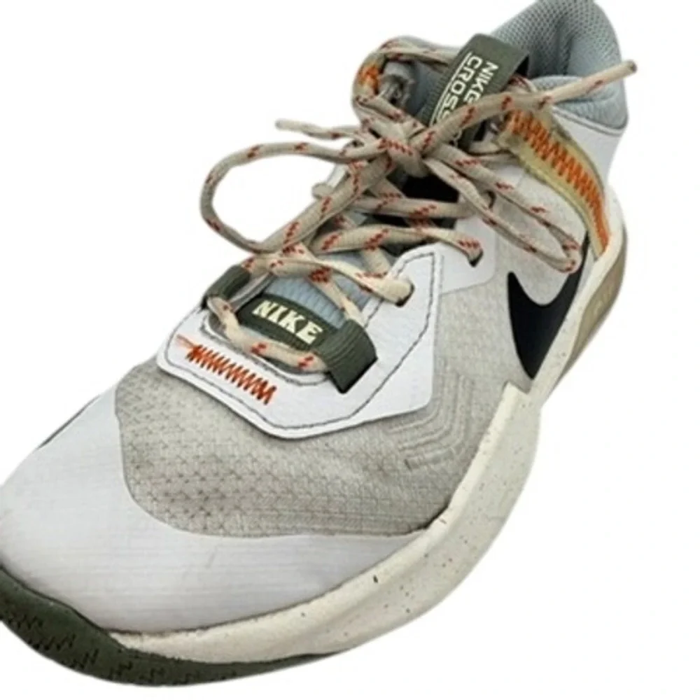 Nike Crosscourt Youth Basketball Shoes Size 3.5Y White Gray‎ DX6051-101